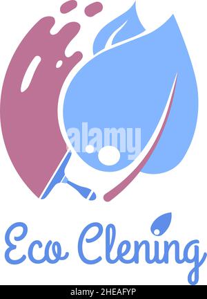 Eco cleaning service for home tidiness vector Stock Vector