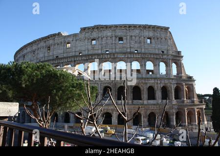 The beautiful  travel at rome Stock Photo