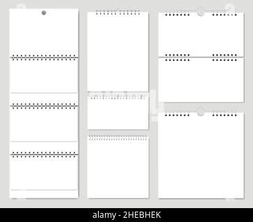 Notepad With A Vertical Spring Spiral Notebook With A Blank White Sheet  Vector Illustration On A Transparent Background Stock Illustration -  Download Image Now - iStock