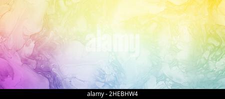 Festive Artistry Watercolor Abstract Distressed Or Fainted Watercolor Design Happy Natural Colorful with Sandy Brown Colors Abstract Banner Background Stock Photo