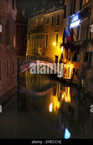 Nocturnes of the City of Venice Stock Photo - Alamy