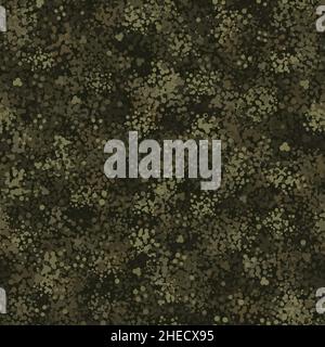 Seamless urban camouflage pattern. The flecktarn pattern background Stock Vector