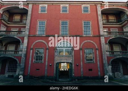 Soares dos Reis museum inside, Porto, Portugal - nov, 2021 Stock Photo