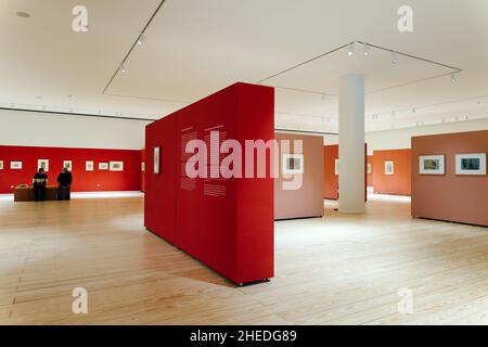 Soares dos Reis museum inside, Porto, Portugal - nov, 2021 Stock Photo