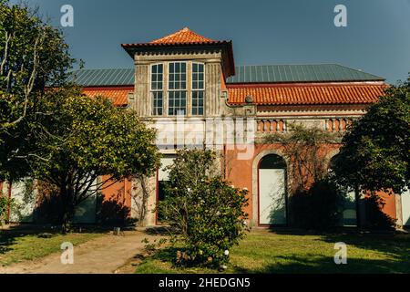 Soares dos Reis museum inside, Porto, Portugal - nov, 2021 Stock Photo