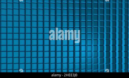 Abstract cubes random motion, 3d Loopable Animation. Abstract cubes move, 3d animation. Stock Photo