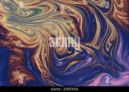 Abstract creative marbling pattern for fabric, design background texture abstract Stock Photo
