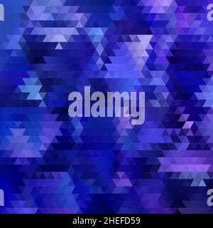 blue geometric rumpled triangular low poly origami style gradient ...