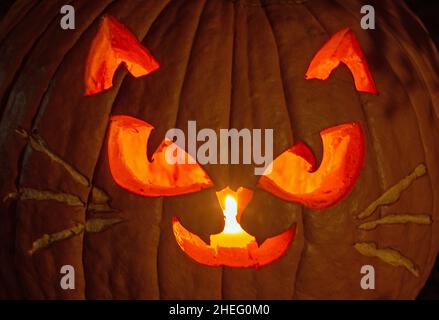 Halloween Jack o' Lantern Stock Photo