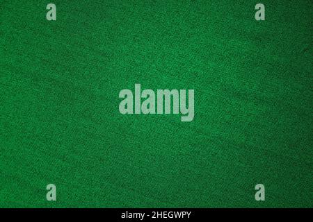 Seamless green cotton fabric close up view for texture background Stock Photo