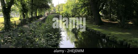 River Ryton Worksop The River Ryton in Memorial Gardens, Memorial Ave, Worksop town ...
