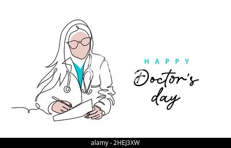 National Doctors day Drawing//Doctors day poster drawing 2023. - YouTube