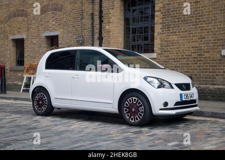 2016 SEAT Mii Mango compact car, limited edition Stock Photo