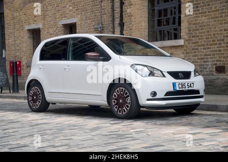 2016 SEAT Mii Mango compact car, limited edition Stock Photo