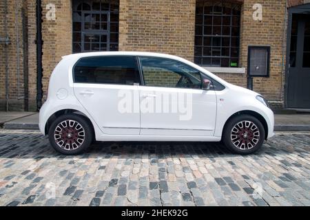 2016 SEAT Mii Mango compact car, limited edition Stock Photo