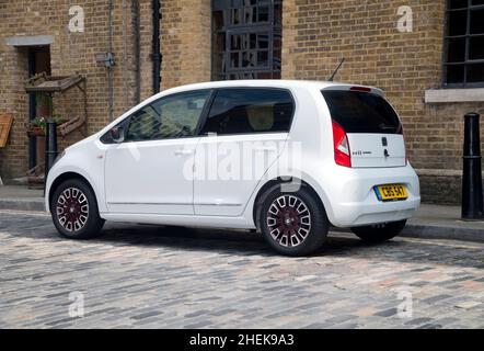 2016 SEAT Mii Mango compact car, limited edition Stock Photo