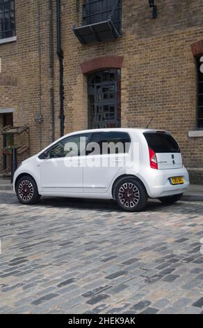 2016 SEAT Mii Mango compact car, limited edition Stock Photo