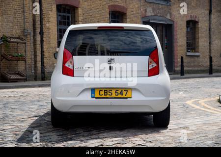 2016 SEAT Mii Mango compact car, limited edition Stock Photo