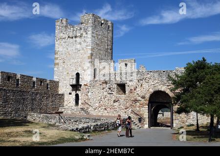 Kalemegdan Fortress Despot's Gate in Belgrade, Serbia. Belgrade is largest cities of Southeastern Europe.