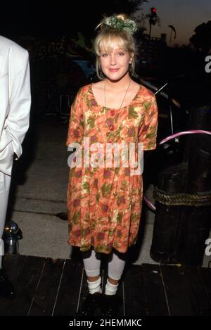 Holly Fields at the NBC Television Summer Blast Party on July 19, 1990