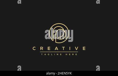 PP P initial based modern minimal creative logo vector template image ...
