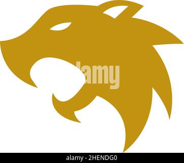 Jaguar icon logo design template illustration vector Stock Vector