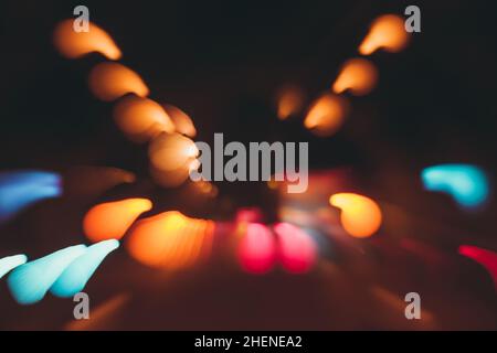 Abstract Background with blur lights Stock Photo