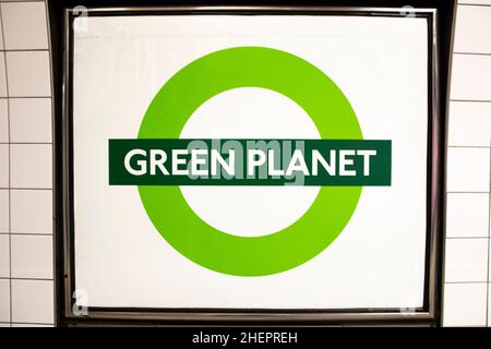 Green Park Underground Station, London UK Stock Photo