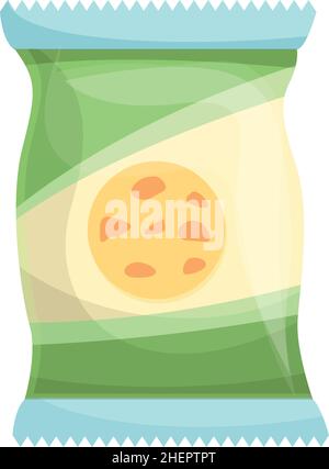 Butter biscuits icon cartoon vector. Milk cookie. Chocolate shortbread ...