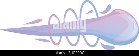 Laser gun flash icon cartoon vector. Shot effect. Fire weapon Stock Vector