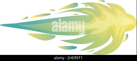 Gun shot icon cartoon vector. Flash fire. Weapon effect Stock Vector
