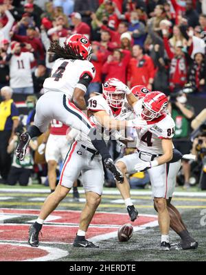 Georgia Wide Receiver Ladd McConkey (84) Runs Against Florida After A ...