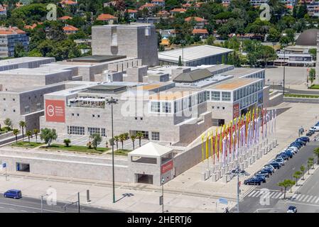 Museu Colecao Berardo Art Museum, Belem, Lisbon, Portugal Stock Photo