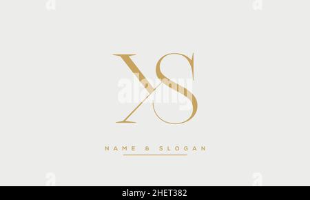 KS, SK, K, S Letters Abstract Logo Monogram Stock Vector