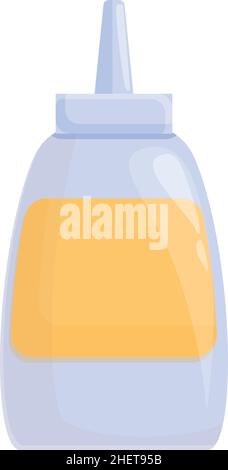 Glue pot icon cartoon vector. Stick tube. Super glue Stock Vector