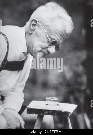 KARL von FRISCH (1886-1982) German-Austrian entomologist Stock Photo