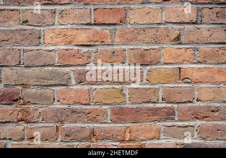 pattern of old brick wall gives a vintage background Stock Photo