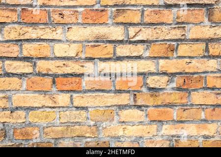 pattern of old brick wall gives a vintage background Stock Photo