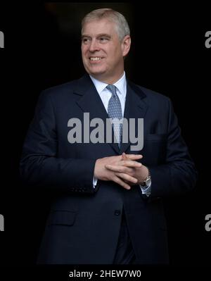 FileImage ©Licensed to Parsons Media. Prince Andrew is to face a civil case in the US. It has been reported that Prince Andrew is to face a civil case in the US over allegations he sexually assaulted a woman when she was 17.  Virginia Giuffre is suing the prince, claiming he abused her in 2001.   Image ©Licensed to Parsons Media. 07/07/2015. London, United Kingdom.  Prince Andrew, The Duke of York.  joins  The London Mayor Boris Johnson, Prime Minister David Cameron, The Duke of York, survivors, familiezs and emergency workers attend a service at St Paul's Cathedral,  to mark the 10 Year anniv Stock Photo