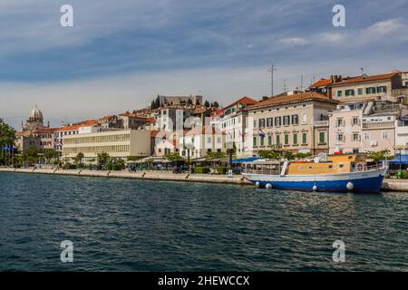 SIBENIK, CROATIA - MAY 25, 2019: View of seaside in Sibenik, Croatia Stock Photo