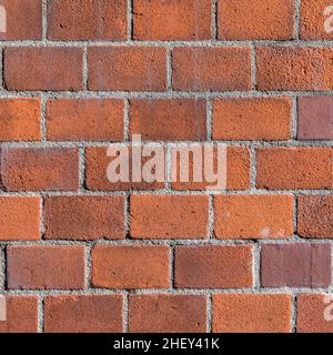 pattern of old brick wall gives a harmonic background Stock Photo