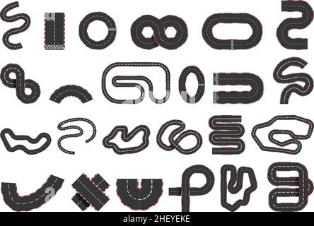 Monaco circuit, Monaco. Motorsport race track vector map Stock Vector ...