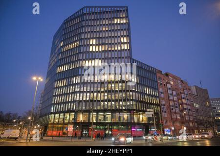 Neubau, The Westlight, Budapester Straße 35, Tiergarten, Mitte, Berlin, Deutschland Stock Photo