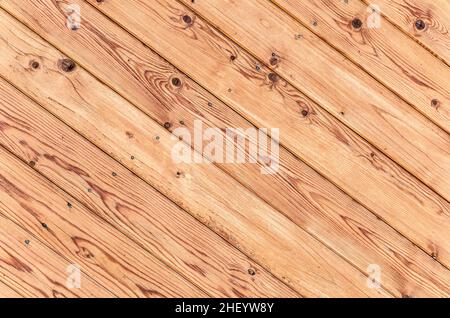 Wooden planks with natural patterns as creative background, wooden board texture Stock Photo