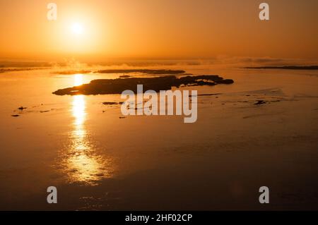 Zambezi river, Tete Mozambique. Stock Photo