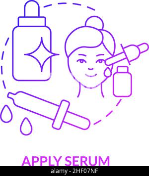Circle vector icon Antioxidant Protection with molecule symbol protect ...