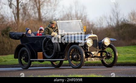 1915 Sunbeam vintage car Stock Photo