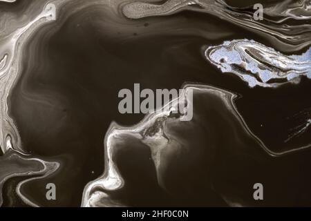 Dark brown marble imitation texture. Stock Photo