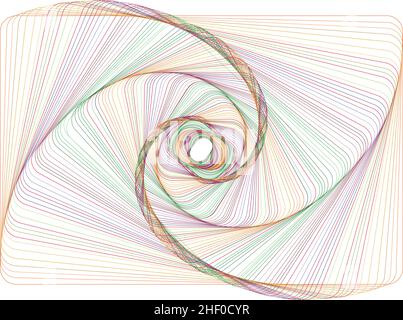 The graphics were created as a result of rectangle transformations in the graphics program. Scaling, rotation, and tonal transitions were applied. Stock Vector