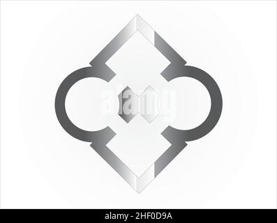 The graphics were created as a result of rectangle transformations in the graphics program. Scaling, rotation, and tonal transitions were applied. Stock Vector